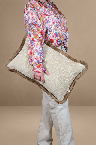 Cracked Beige | Franjes