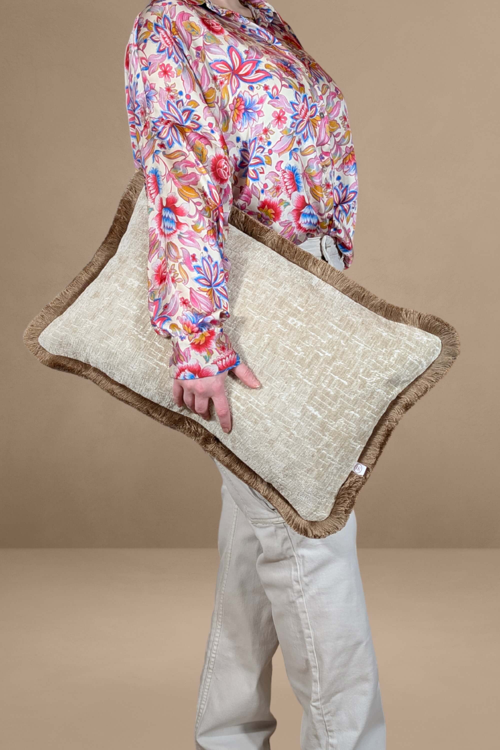Cracked Beige | Franjes