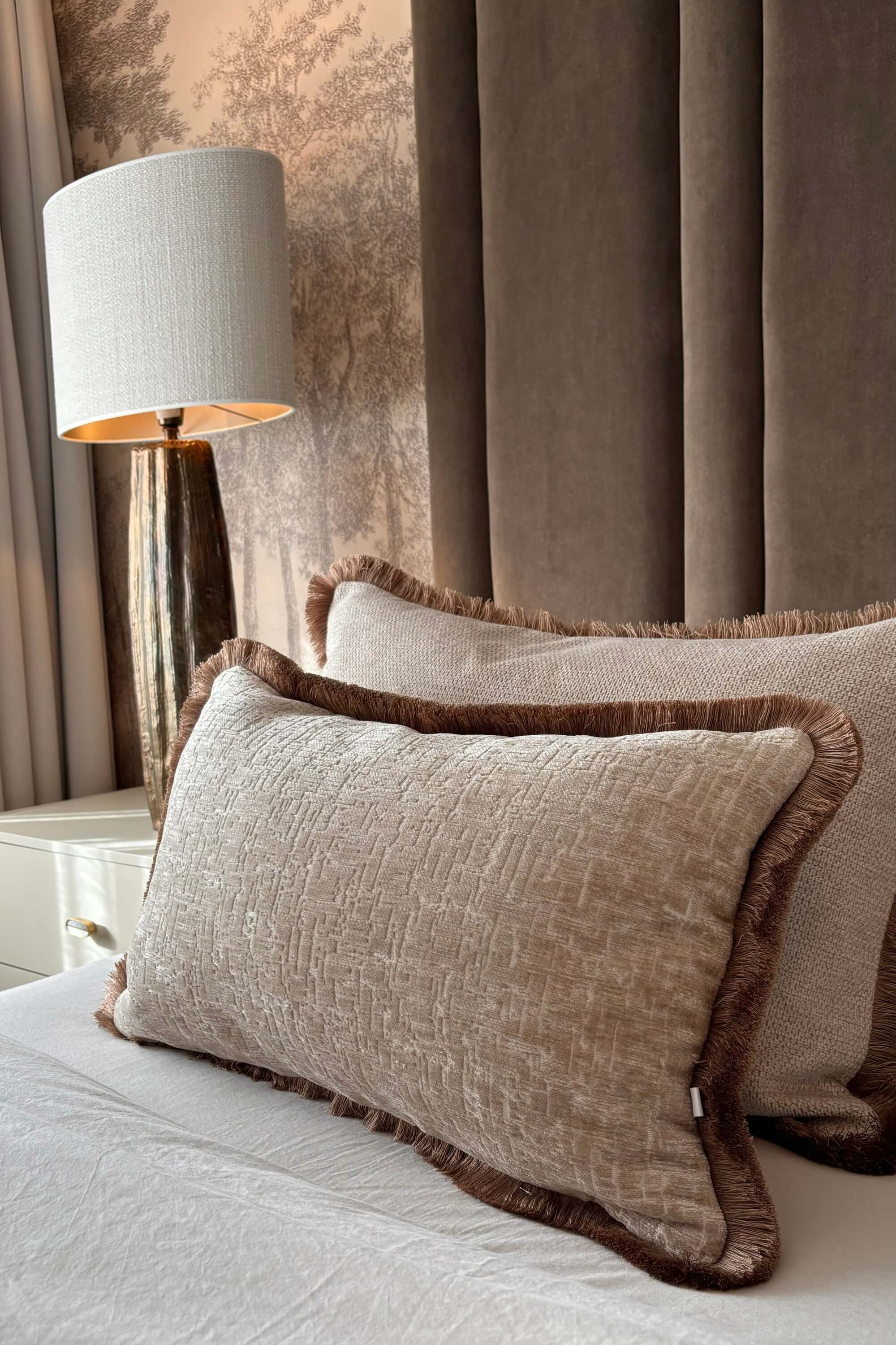 Cracked Beige | Franjes