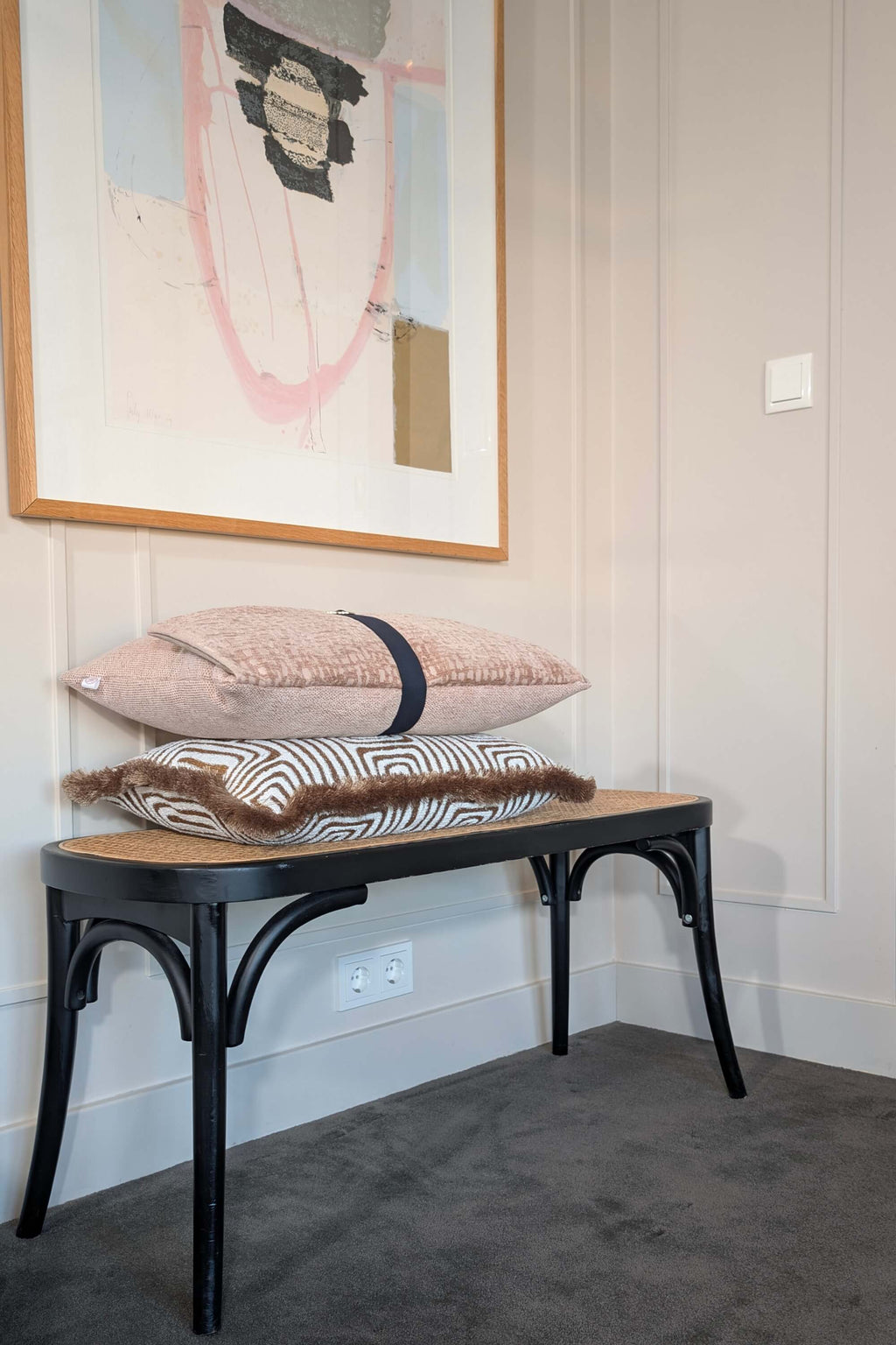 Labyrint Beige | Franjes