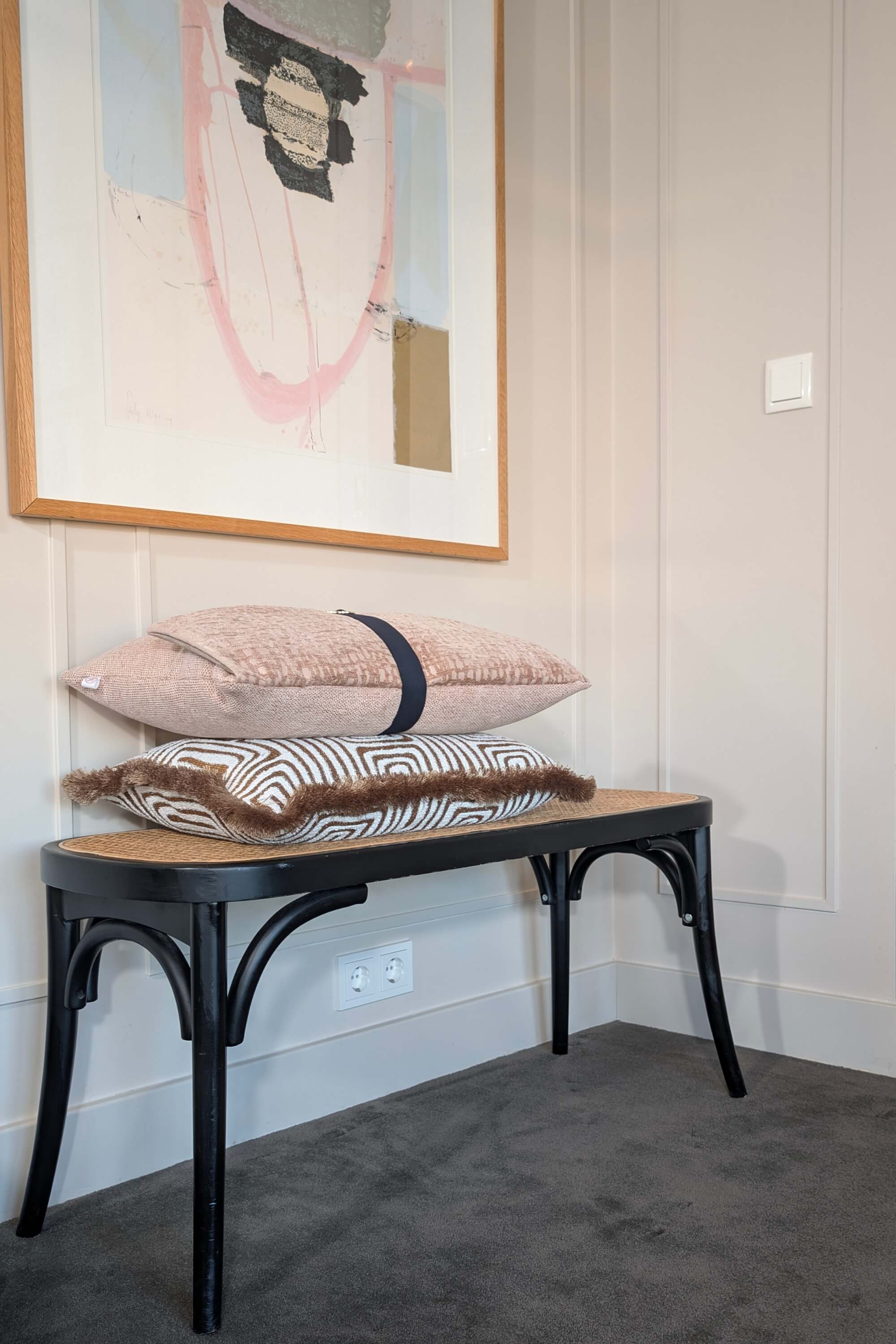 Labyrint Beige | Franjes