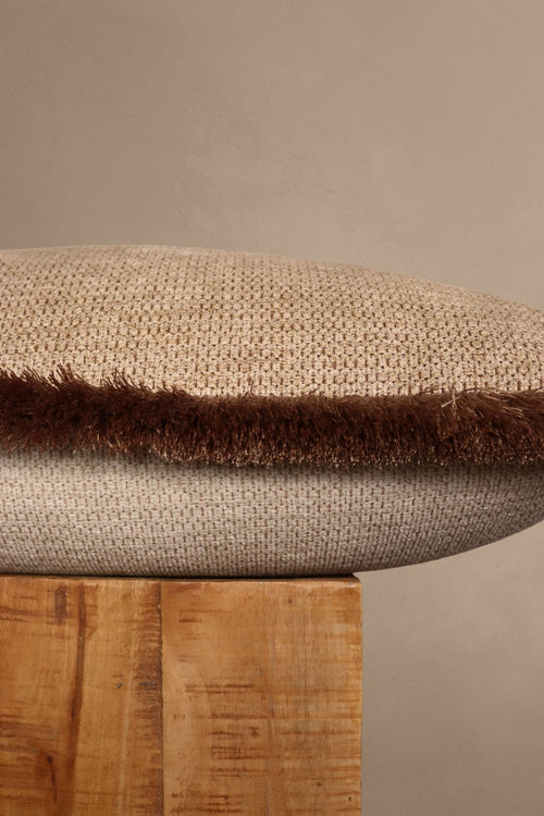 Beige Fringes - 50x70 cm