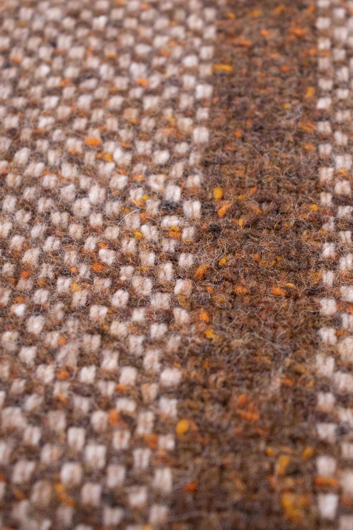 Plaid in Scheerwol Amber