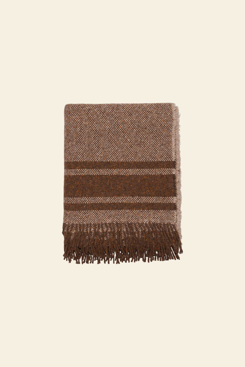 Plaid in Scheerwol Amber