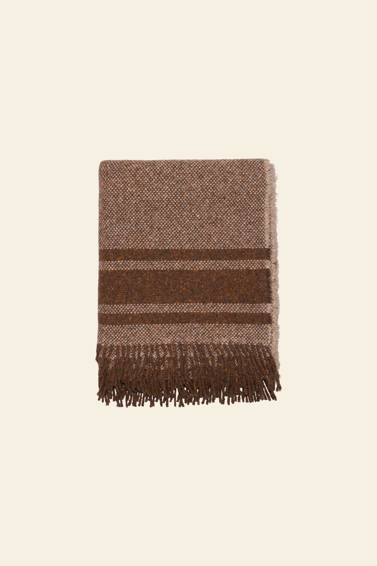 Plaid in Scheerwol Amber